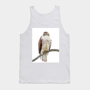 Red-tailed Hawk - Perched Tank Top